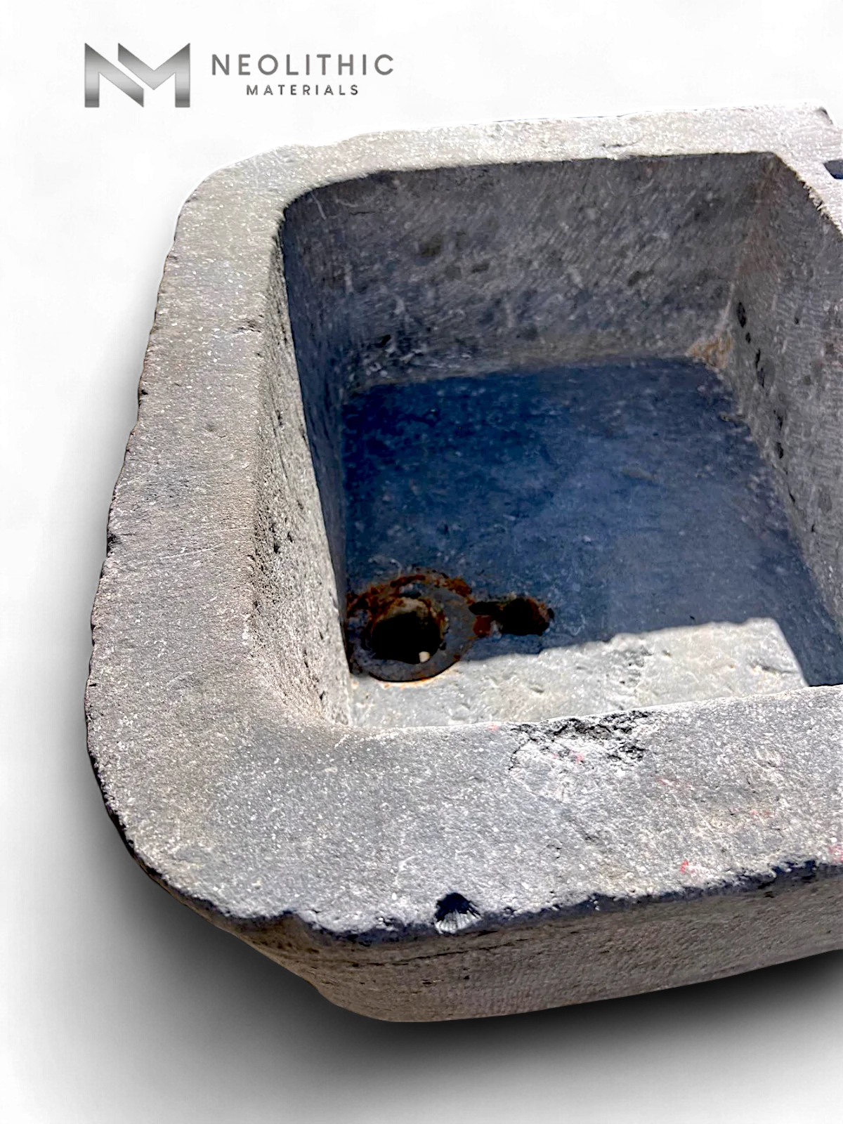 Antique Belgian Bluestone Sink - Image 7